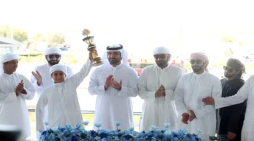 بطلة ذهبية.. معراض تحصد كأس ولي عهد دبي في سباق اللقايا المفتوح